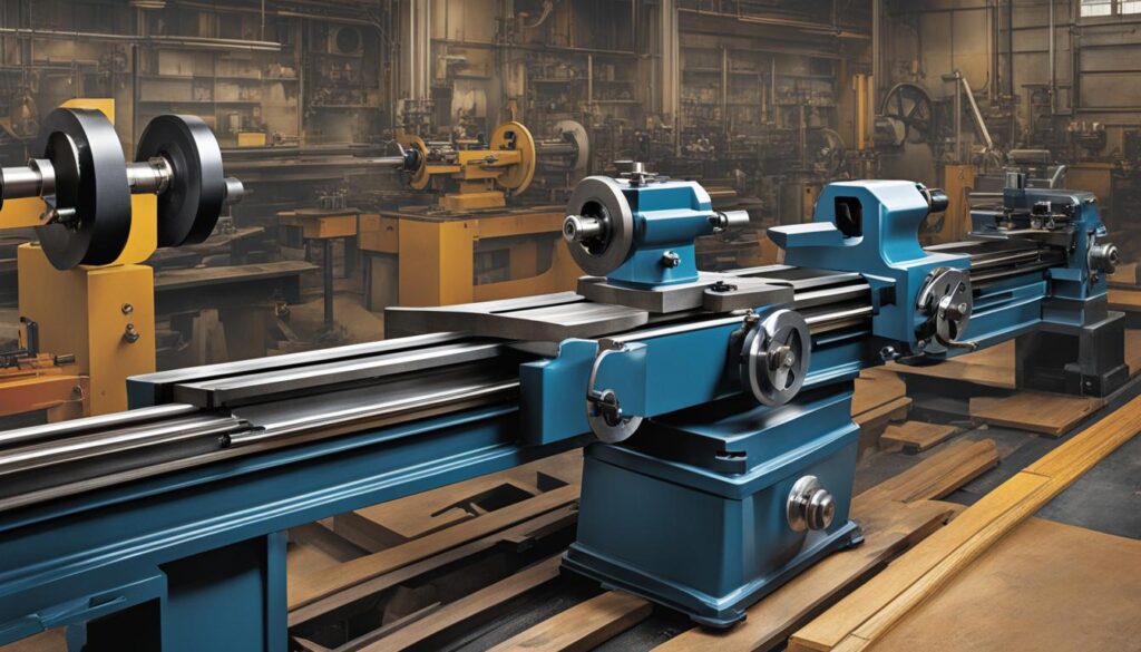 What is the difference between lathe and shaper?