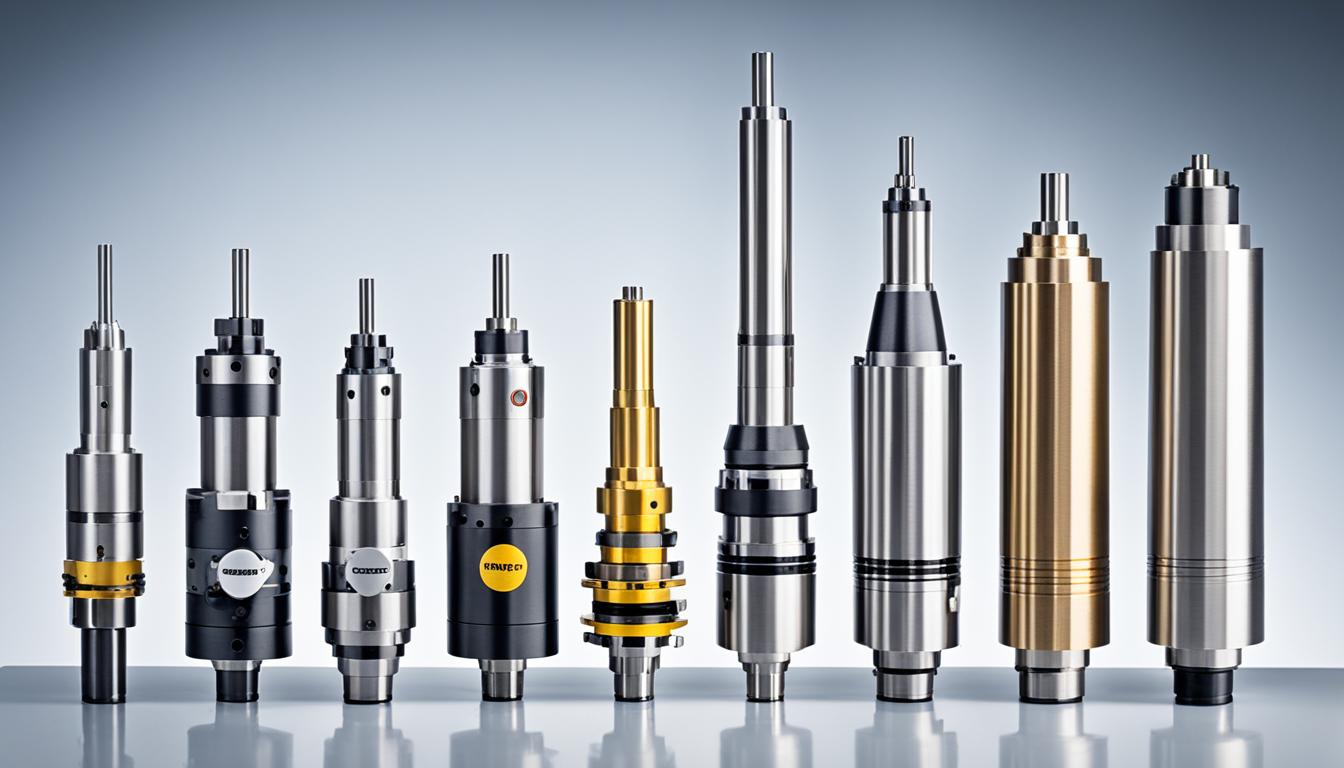 types of spindles in CNC machines
