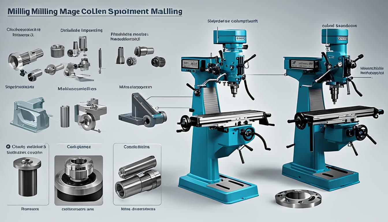 what are the parts of milling machine